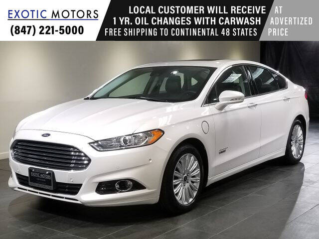 2013 Ford Fusion Energi Titanium