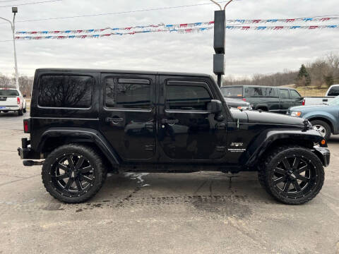 2016 Jeep Wrangler Unlimited for sale at GREAT DEALS ON WHEELS in Michigan City IN