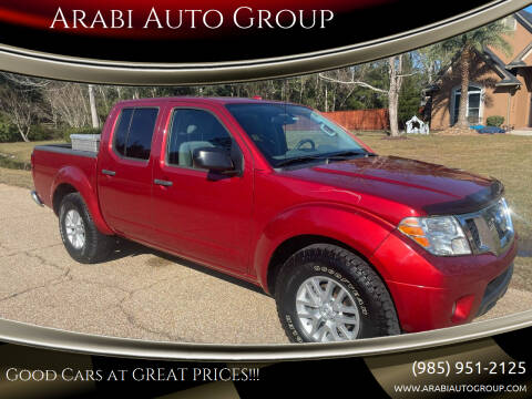 2016 Nissan Frontier for sale at Arabi Auto Group in Lacombe LA