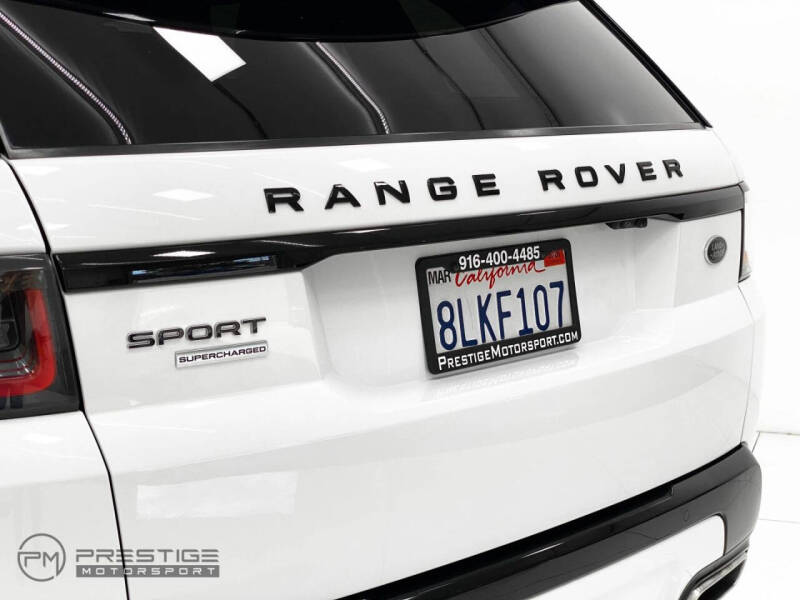 2018 Land Rover Range Rover Sport Supercharged Dynamic