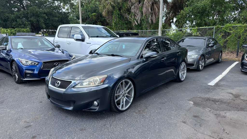 Gray 2011 Lexus IS 350 Base 4dr Sedan 1