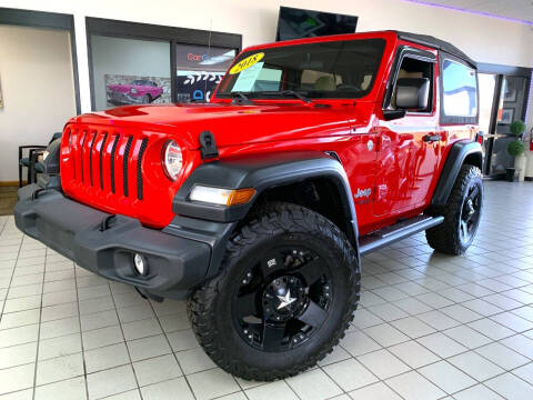 2018 Jeep Wrangler for sale at SAINT CHARLES MOTORCARS in Saint Charles IL