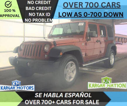 2014 Jeep Wrangler Unlimited for sale at Kargar Motors of Manassas in Manassas VA