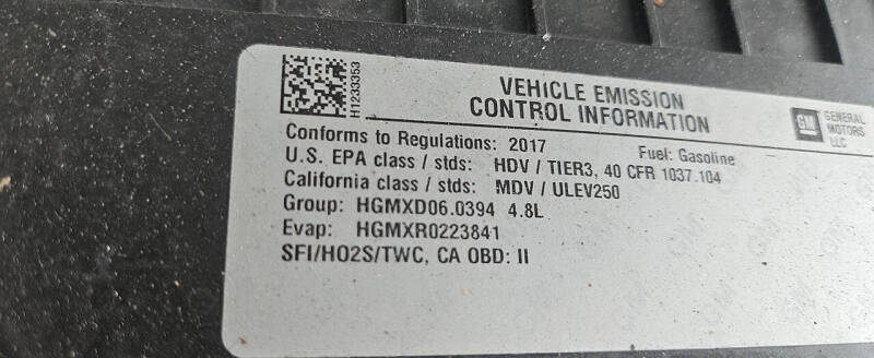 2017 Chevrolet Express LT 2500