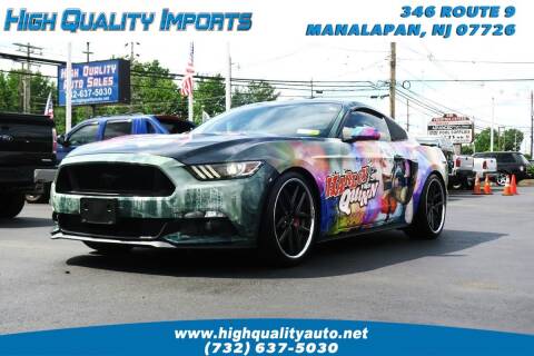 2015 Ford Mustang for sale at High Quality Imports in Manalapan NJ