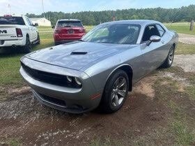Gray 2016 Dodge Challenger Coupe Rear-Wheel Drive 8-Speed Automatic