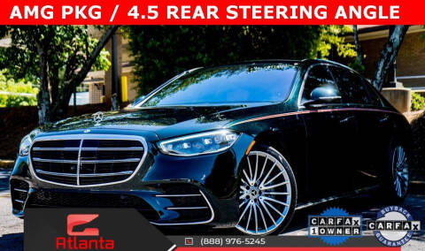 2021 Mercedes-Benz S-Class for sale at Gravity Autos Atlanta in Atlanta GA