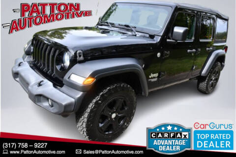 2019 Jeep Wrangler Unlimited for sale at Patton Automotive in Sheridan IN