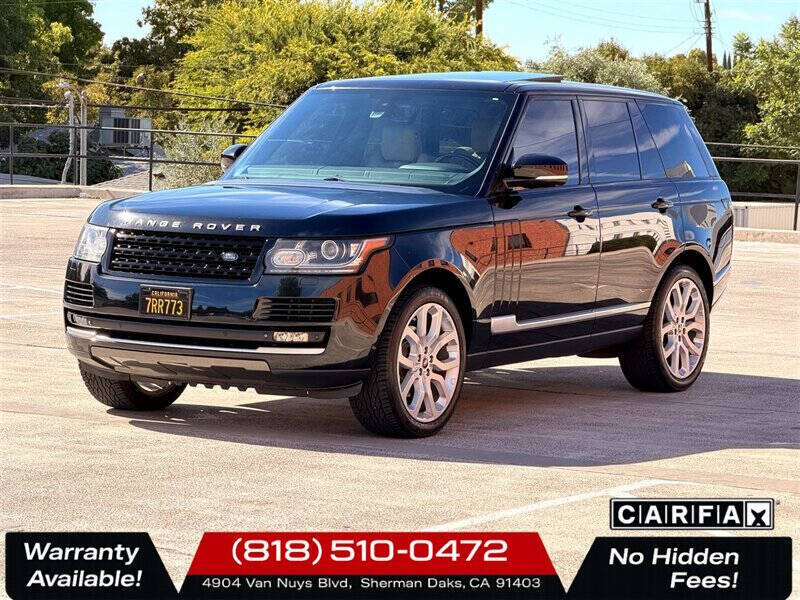 2014 Land Rover Range Rover HSE
