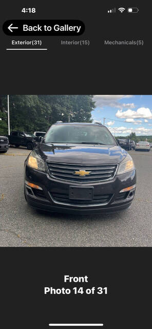 2014 Chevrolet Traverse for sale at Heavenly Touch Auto Sales Inc in Middletown, NY