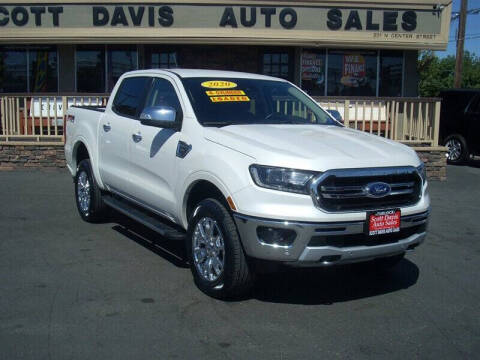 2020 Ford Ranger for sale at Scott Davis Auto Sales in Turlock CA