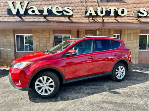 2013 Toyota RAV4 for sale at Wares Auto Sales INC in Traverse City MI