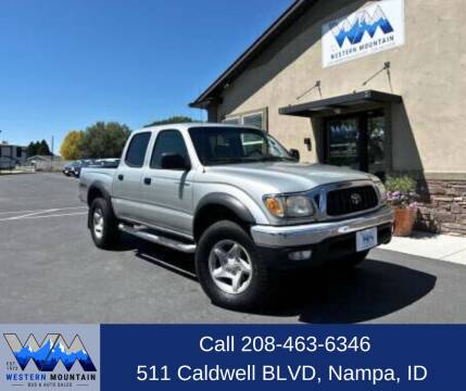 2004 Toyota Tacoma for sale at Western Mountain Bus & Auto Sales in Nampa ID