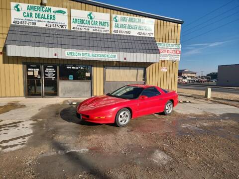 1995 Pontiac Firebird for sale at American Car Dealers in Lincoln NE