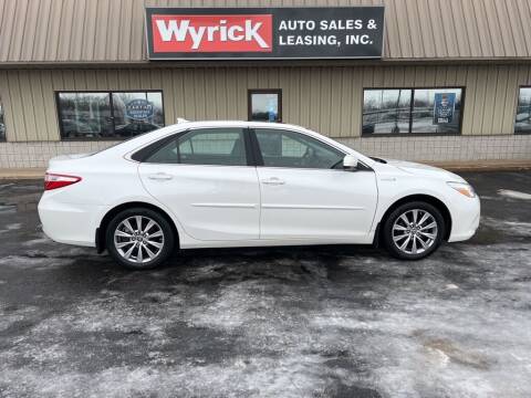 2015 Toyota Camry Hybrid for sale at Wyrick Auto Sales & Leasing-Holland in Holland MI