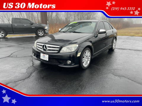 2009 Mercedes-Benz C-Class for sale at US 30 Motors in Crown Point IN