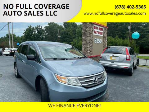 2011 Honda Odyssey for sale at NO FULL COVERAGE AUTO SALES LLC in Austell GA