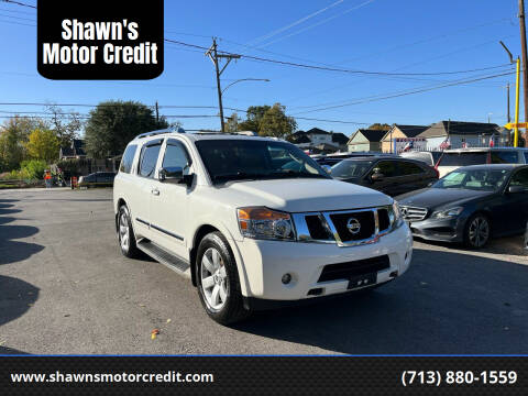 2012 Nissan Armada for sale at Shawn's Motor Credit in Houston TX