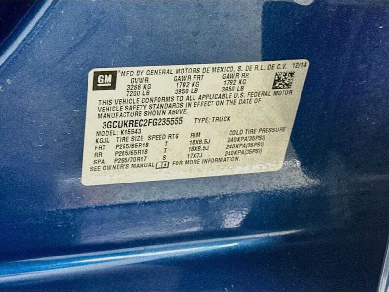 2015 Chevrolet Silverado 1500