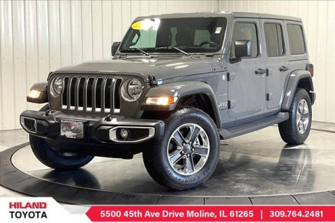 2019 Jeep Wrangler Unlimited for sale at HILAND TOYOTA in Moline IL