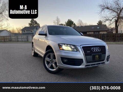 2011 Audi Q5 for sale at M-A Automotive LLC in Aurora CO