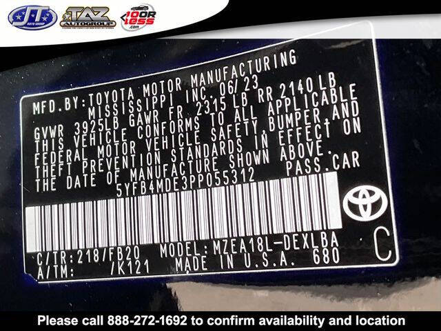 2023 Toyota Corolla LE