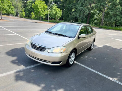 2007 Toyota Corolla for sale at BJL Auto Sales LLC in Auburn WA
