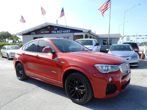 2016 BMW X4 for sale at One Vision Auto in Hollywood FL