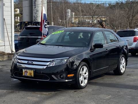 2012 Ford Fusion for sale at Clinton MotorCars in Shrewsbury MA