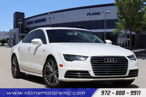2018 Audi A7 for sale at HILINE MOTORS in Plano TX