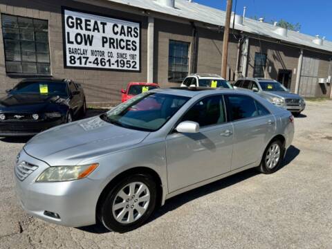 2008 Toyota Camry for sale at BARCLAY MOTOR COMPANY in Arlington TX