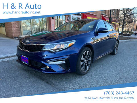 2019 Kia Optima for sale at H & R Auto in Arlington VA