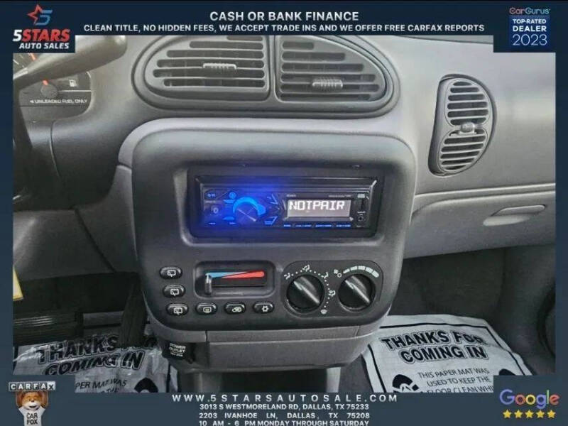 1999 Plymouth Voyager