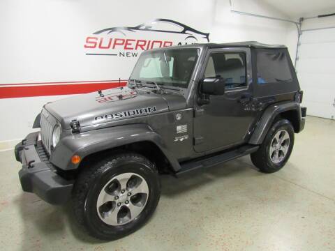 2017 Jeep Wrangler for sale at Superior Auto Sales in New Windsor NY