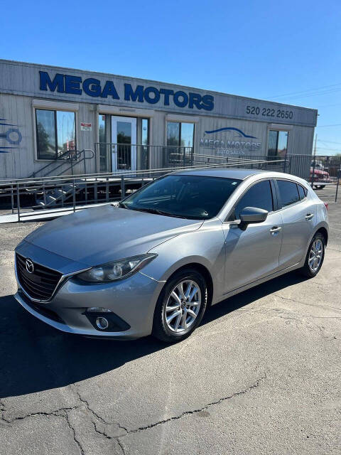 2016 Mazda Mazda3 for sale at MEGA MOTORS AUTO SALES in Tucson, AZ