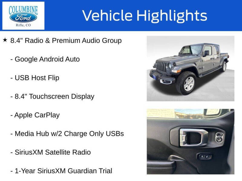 2022 Jeep Gladiator Sport