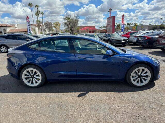 Used 2022 Tesla Model 3 Long Range with VIN 5YJ3E1EB0NF184668 for sale in Mesa, AZ