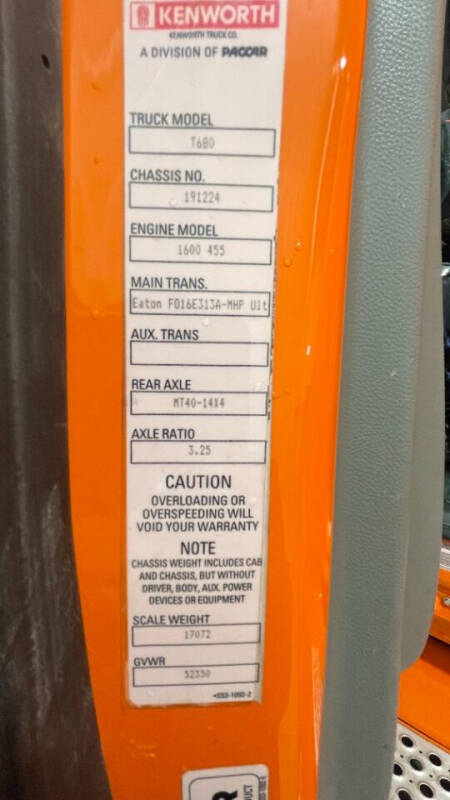 2019 Kenworth T680
