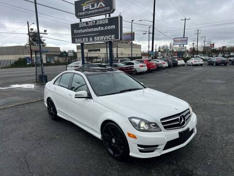 2014 Mercedes-Benz C-Class for sale at First Union Auto in Seattle WA