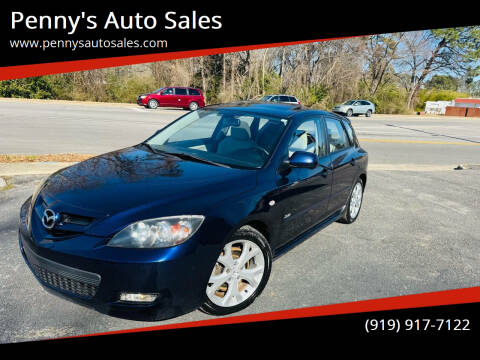 2008 Mazda MAZDA3 for sale at Penny's Auto Sales in Wendell NC