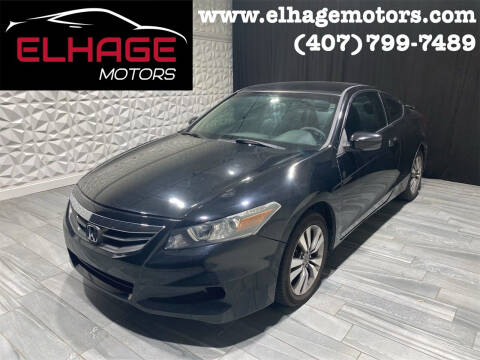 2012 Honda Accord for sale at Elhage Motors in Orlando FL