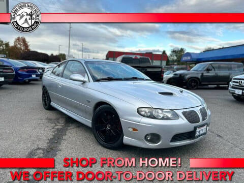 2006 Pontiac GTO for sale at Auto 206, Inc. in Kent WA