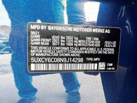 2022 BMW X6 xDrive40i