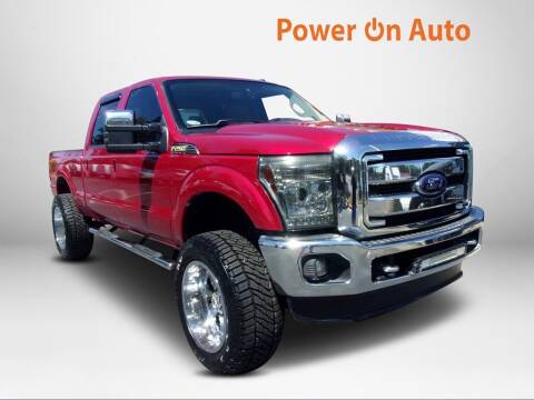 2012 Ford F-250 Super Duty for sale at Power On Auto LLC in Monroe NC