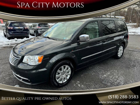 2012 Chrysler Town and Country for sale at Spa City Motors in Ballston Spa NY