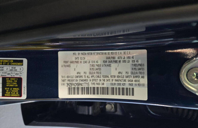 2024 Mazda Mazda3 Sedan 2.5 S Preferred