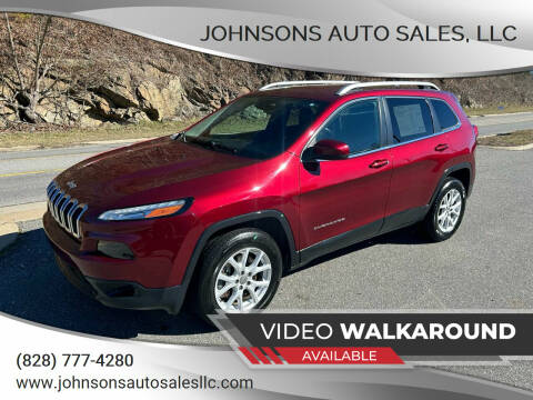 2018 Jeep Cherokee for sale at Johnsons Auto Sales, LLC in Marshall NC