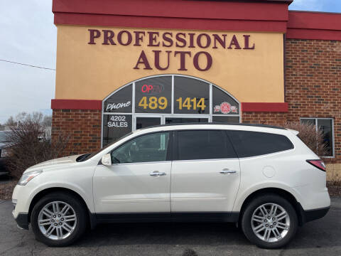 2015 Chevrolet Traverse for sale at Professional Auto Sales & Service in Fort Wayne IN