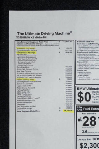 2025 BMW X2 xDrive28i