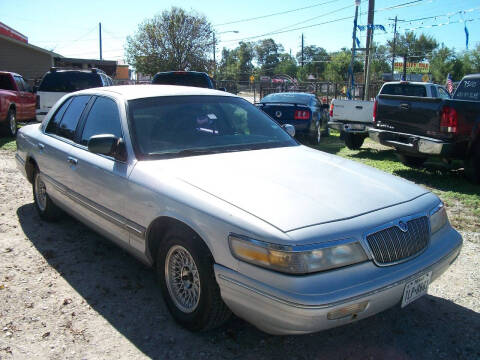 1996 Mercury Grand Marquis for sale at THOM'S MOTORS in Houston TX